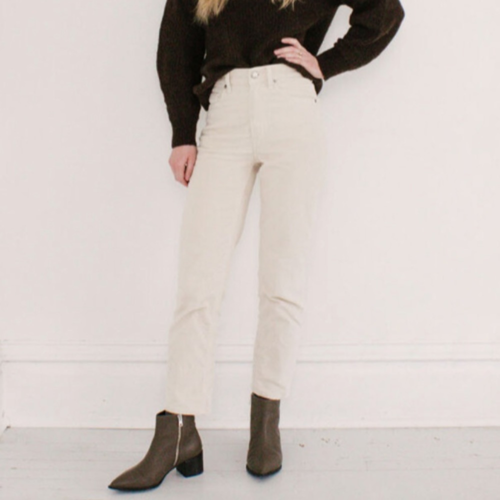 NWOT Everlane Cheeky Straight Corduroy Pant